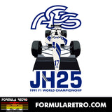 AGS JH25 - 1991 F1 SEASON - Mug