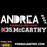 ANDREA MODA - PERRY McCARTHY - 1992 F1 SEASON - Mug