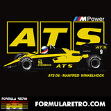 ATS D6 - MANFRED WINKELHOCK - 1983 F1 SEASON - Short-Sleeve Unisex T-Shirt
