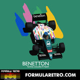 BENETTON B186 - 1986 F1 SEASON - Mug