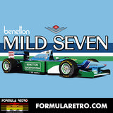 BENETTON B194 - MICHAEL SCHUMACHER - 1994 F1 SEASON - Mug