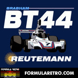BRABHAM BT44 - CARLOS REUTEMANN - 1975 F1 SEASON - Unisex Hoodie