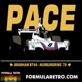 BRABHAM BT44 - CARLOS PACE - 1975 F1 SEASON - Unisex Hoodie