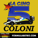 COLONI C3 - ROBERTO MORENO - 1989 F1 SEASON - Short-Sleeve Unisex T-Shirt