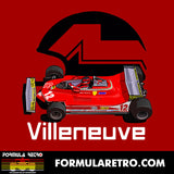 FERRARI 312T4 - GILLES VILLENEUVE - 1979 F1 SEASON - Unisex Sweatshirt