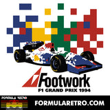 FOOTWORK FA15 - 1994 F1 SEASON - Short-Sleeve Unisex T-Shirt