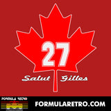 GILLES VILLENEUVE Nº 27 - Short-Sleeve Unisex T-Shirt