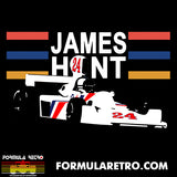 HESKETH 308 - JAMES HUNT - 1975 F1 SEASON (V1) - Short-Sleeve Unisex T-Shirt