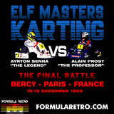 ELF MASTERS KARTING - SENNA VS PROST - BERCY 1993 - Unisex Hoodie