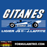 LIGIER JS11 - JACQUES LAFFITE - 1980 F1 SEASON - Unisex Hoodie