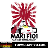 MAKI F101 - 1974 F1 SEASON - Unisex Hoodie