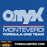 ONYX GRAND PRIX - 1990 F1 SEASON (WHITE) - Unisex t-shirt