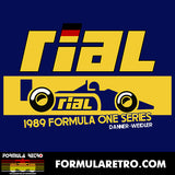RIAL - 1989 F1 SEASON - Unisex t-shirt