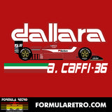 SCUD. ITALIA F188 - A. CAFFI - 1988 F1 SEASON (V2) - Unisex Sweatshirt
