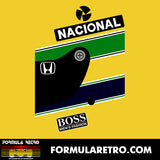 AYRTON SENNA HELMET DESIGN (V2) - Mug