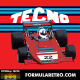 TECNO E371 - CHRIS AMON - 1973 F1 SEASON - Mug