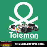 TOLEMAN TG185 - 1985 F1 SEASON - Unisex Sweatshirt