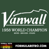 VANWALL - 1958 F1 SEASON - Mug