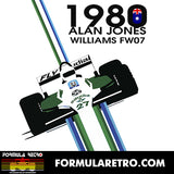 WILLIAMS FW07B - ALAN JONES - 1980 F1 SEASON - Mug