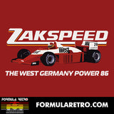 ZAKSPEED 861 - HUUB ROTHENGATTER - 1986 F1 SEASON - Unisex Sweatshirt